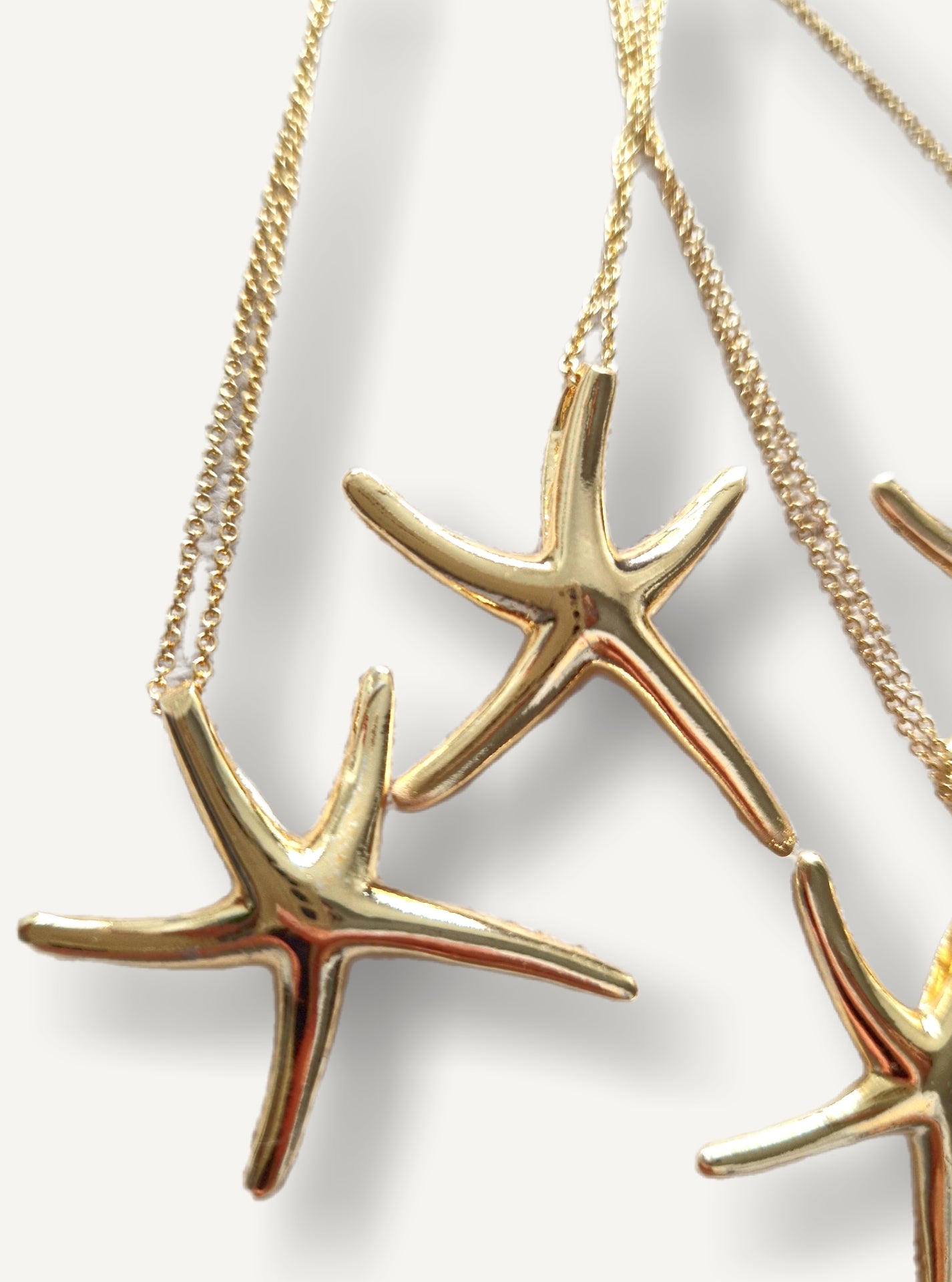 Luxury Gold Necklace - 24kt Gold Plated Starfish